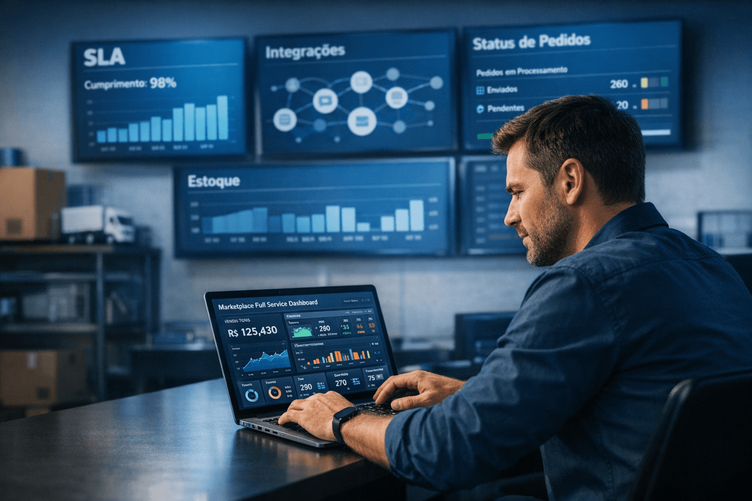 Marketplace full service: como escolher o modelo ideal