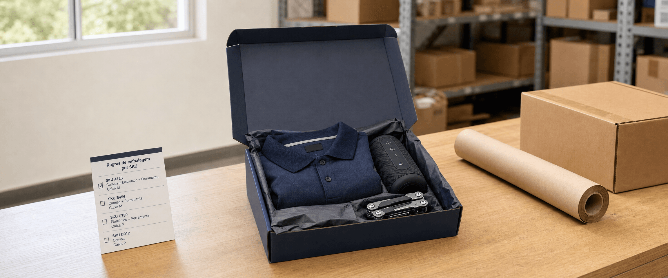Embalagem para presente no e-commerce: como padronizar o packing