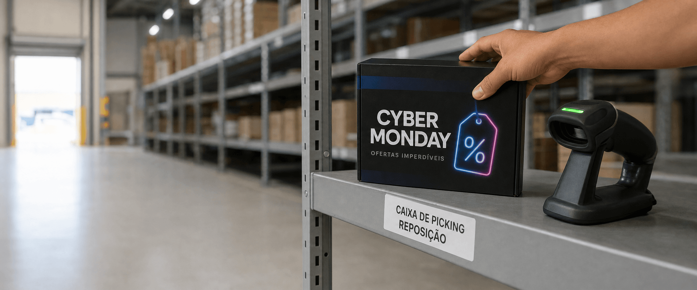 Como Planejar Reposição e Reabastecimento do CD na Cyber Monday