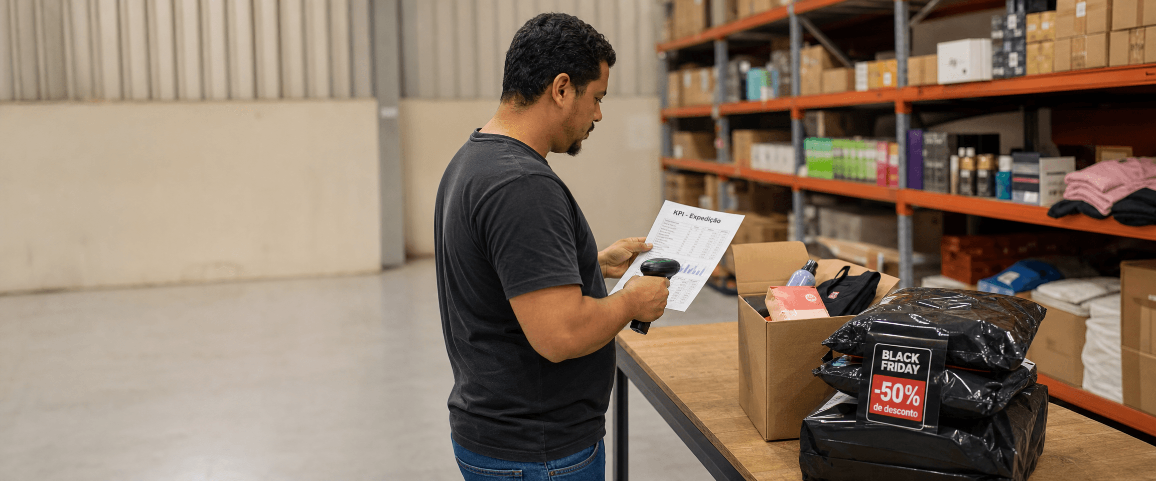 Pré Black Friday: como calcular a capacidade do CD por dia